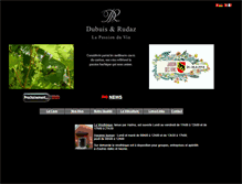 Tablet Screenshot of dubuis-rudaz.ch